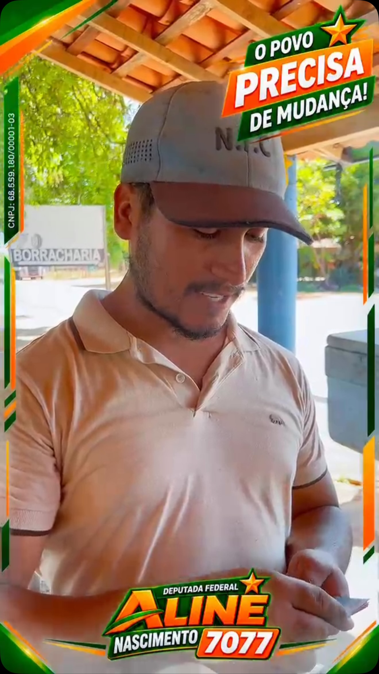 Ivo Souza aparece em registro vertical de conversa em Cabeceiras